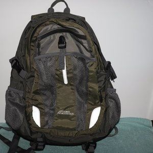 Camel Mountain Backpack, 20" Perfect for school, Travel Green NWOT Never Used